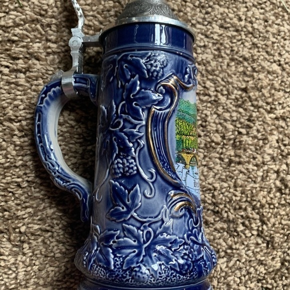 Heidelberg Ceramic 95% Zinn Made in Germany Stein - Picture 10 of 11